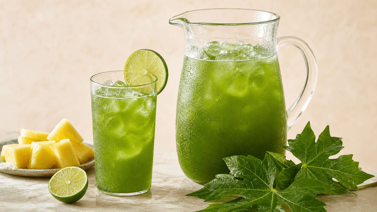 Agua de chaya, receta de Quintana Roo