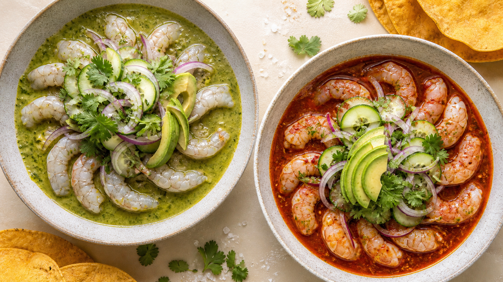 Aguachile de camarón