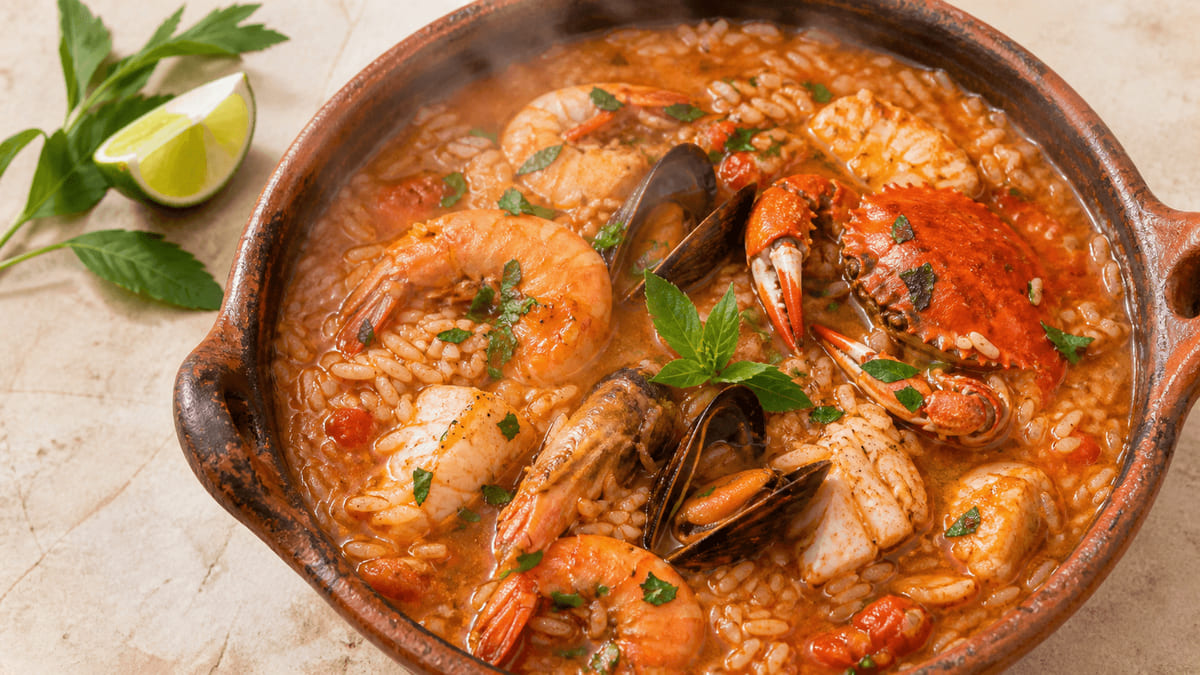 Arroz a la tumbada