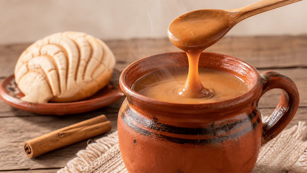 Atole de cajeta, receta de Puebla