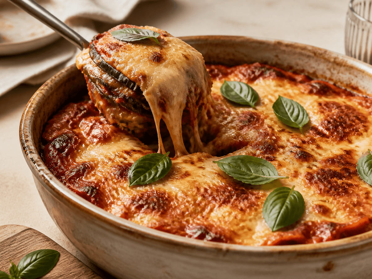 Berenjenas a la parmesana