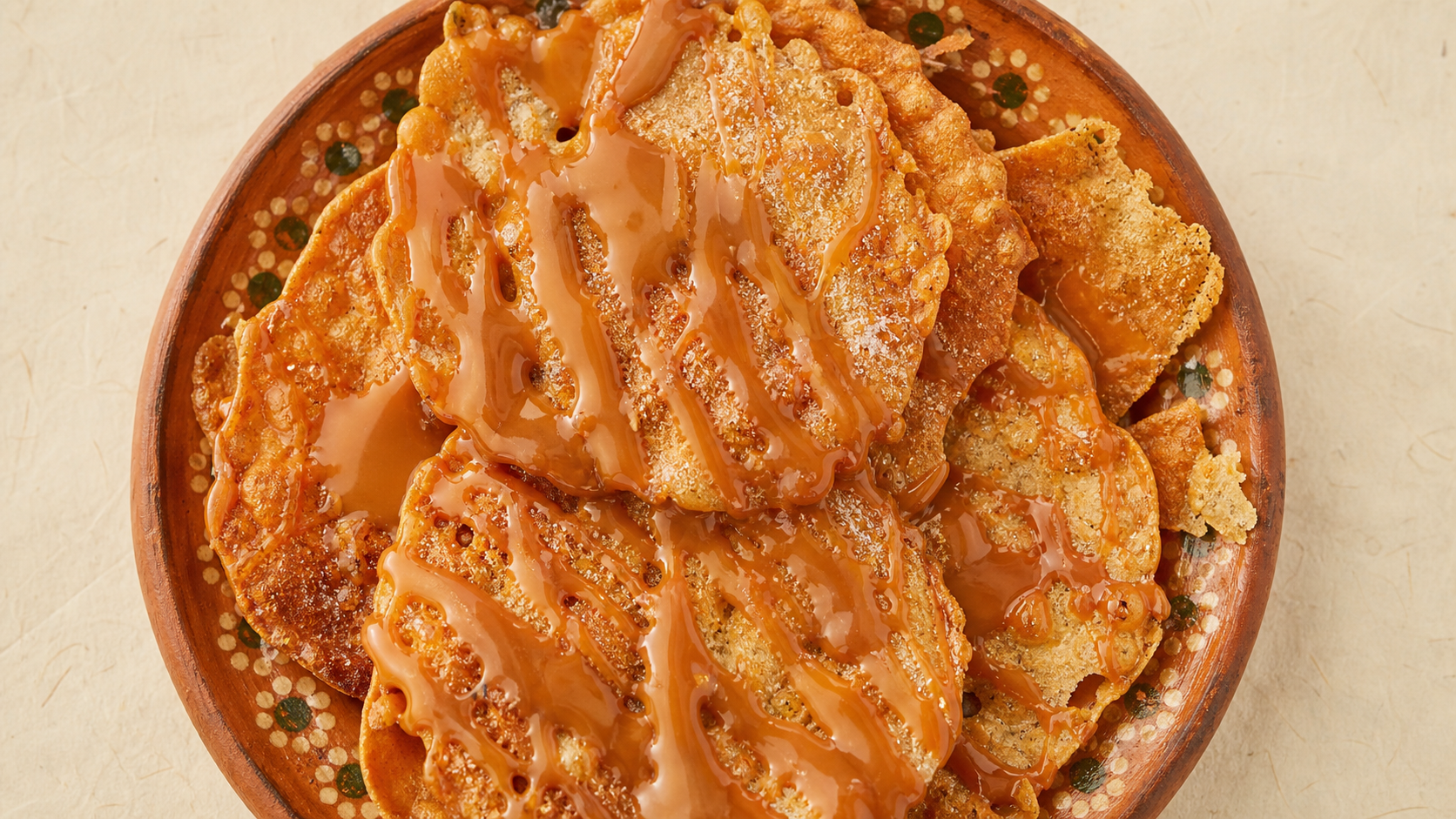 Buñuelos con cajeta