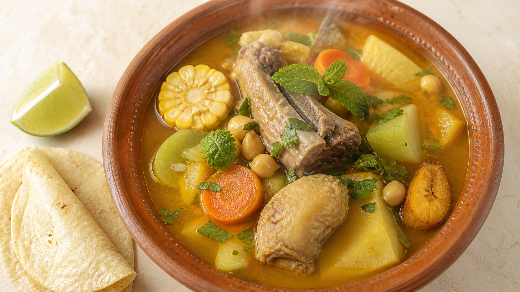 Caldo loco huasteco — San Luis Potosí