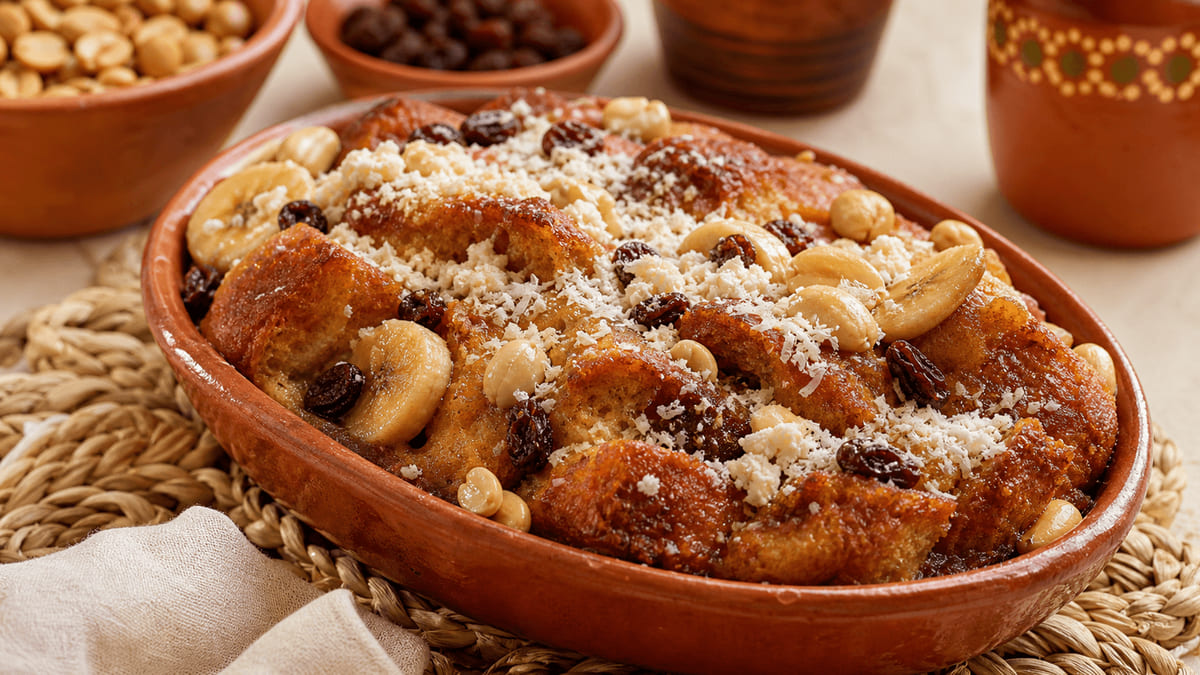 Capirotada tapatía de Cuaresma, receta de Jalisco