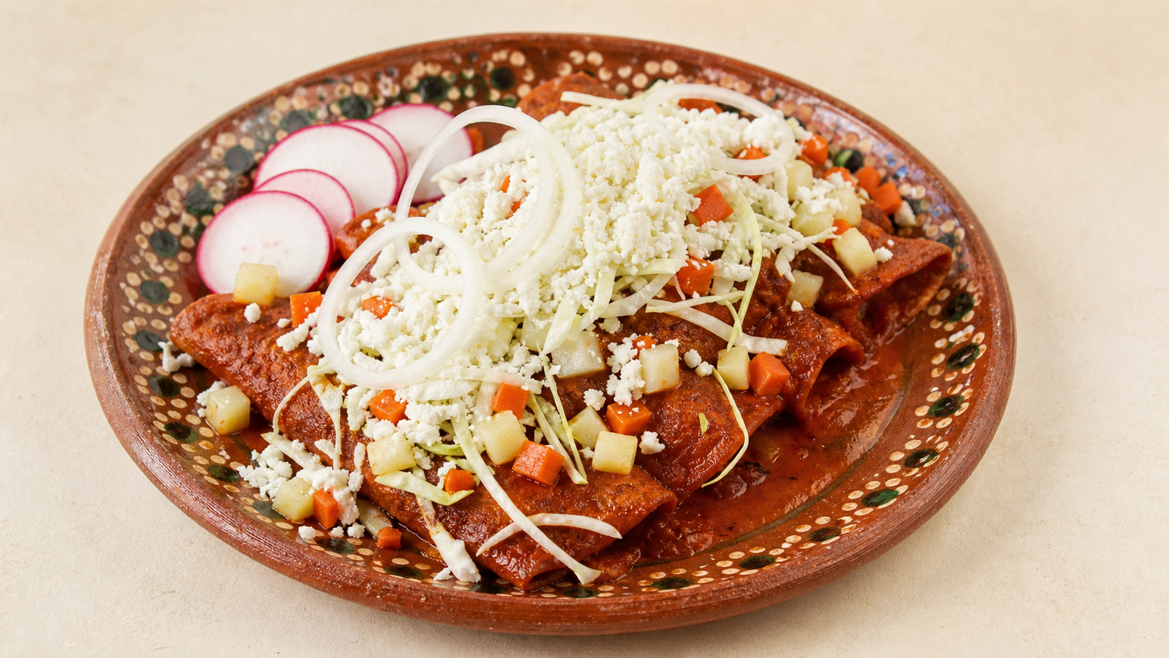 Enchiladas colimotas dulces