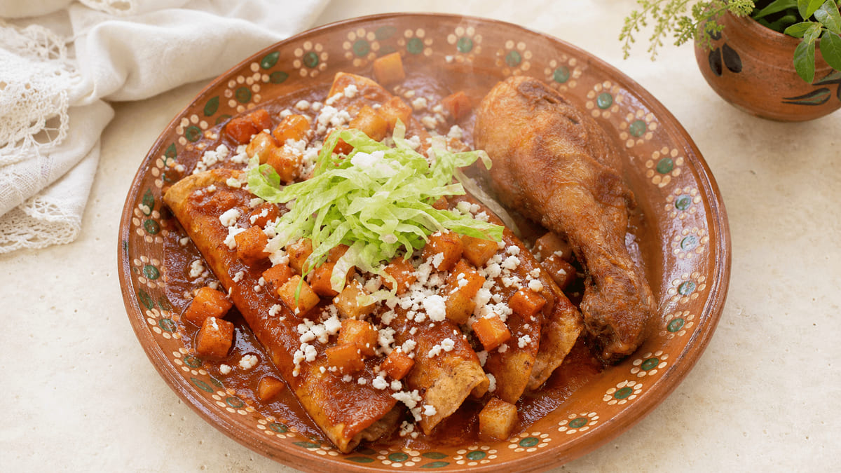Enchiladas queretanas — Querétaro