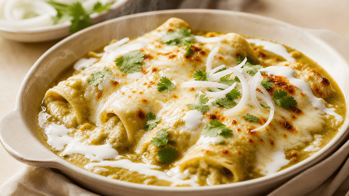 Enchiladas suizas — Ciudad de México