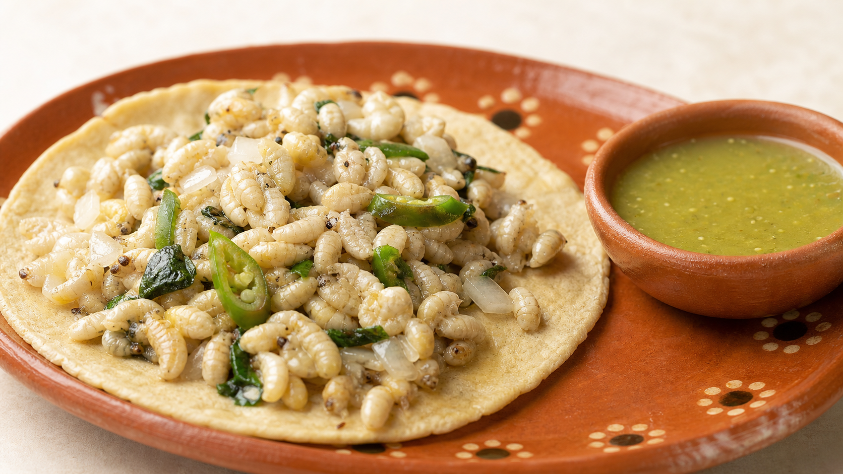 Escamoles a la mantequilla