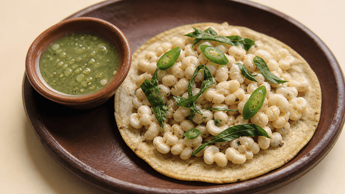 Escamoles a la mantequilla, receta de Ciudad de México