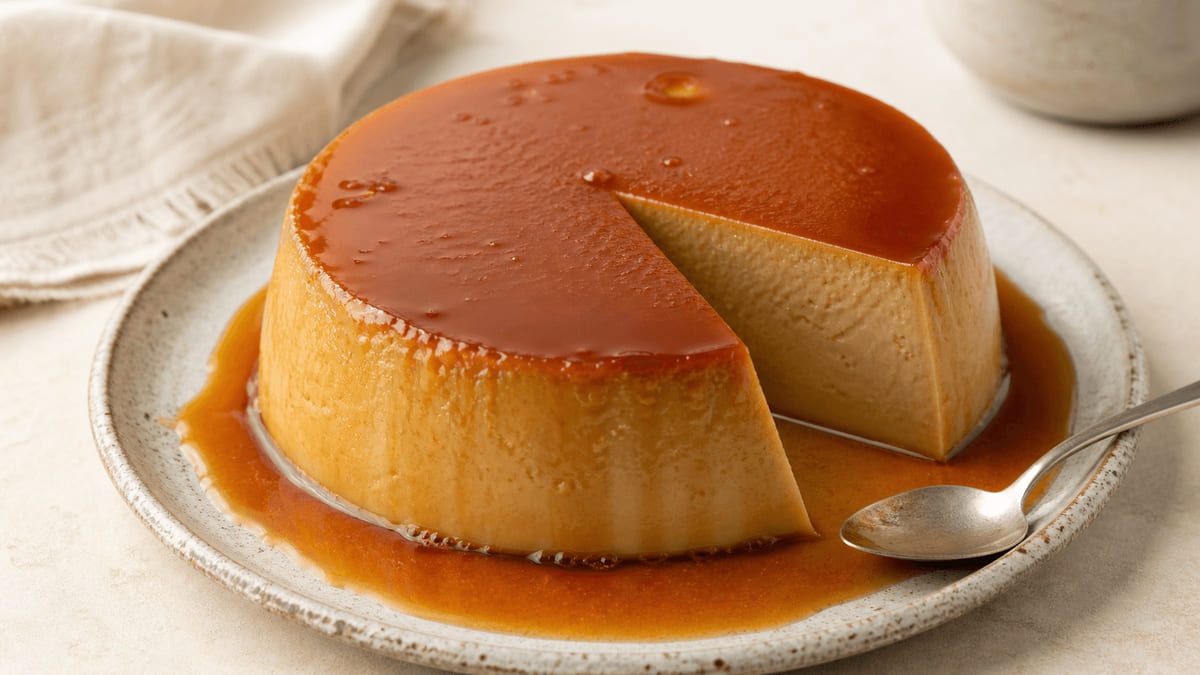 Flan de cajeta — Estado de México