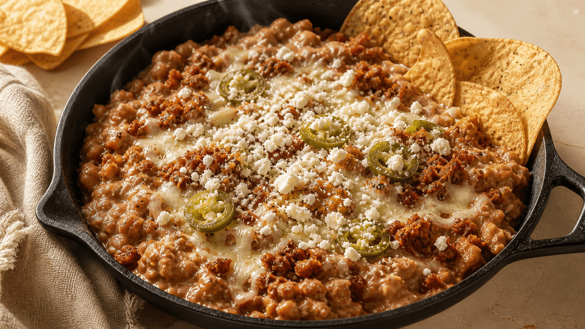 Frijoles puercos regios