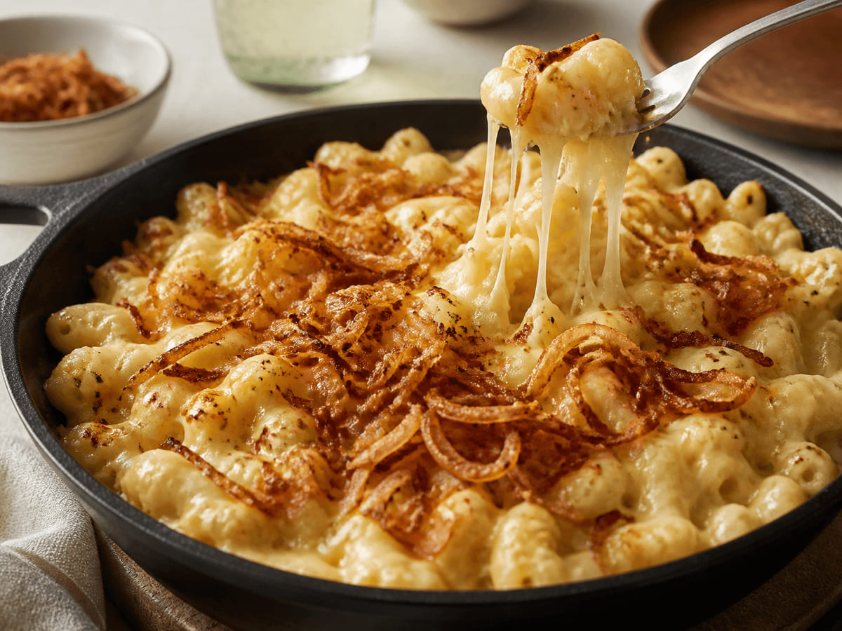 Käsespätzle con queso Oaxaca