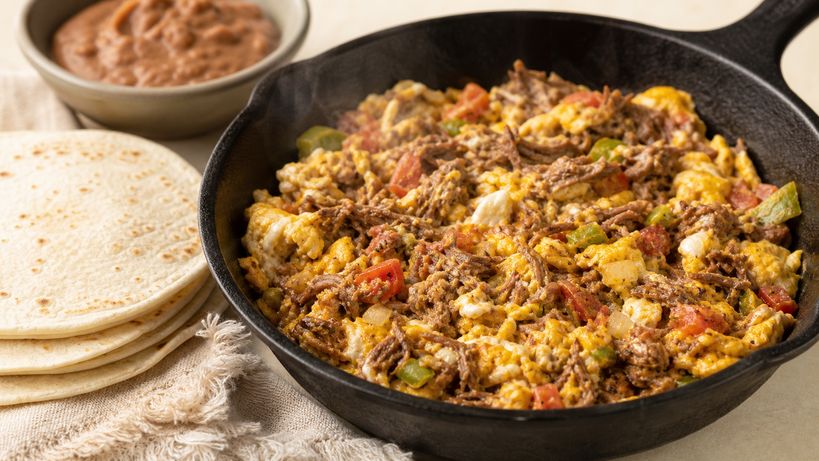 Machaca con huevo — Sonora