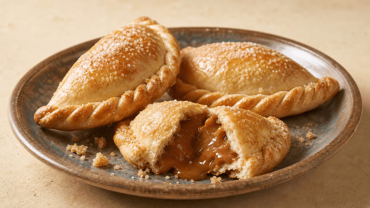 Pastes dulces de cajeta de Real del Monte — Hidalgo