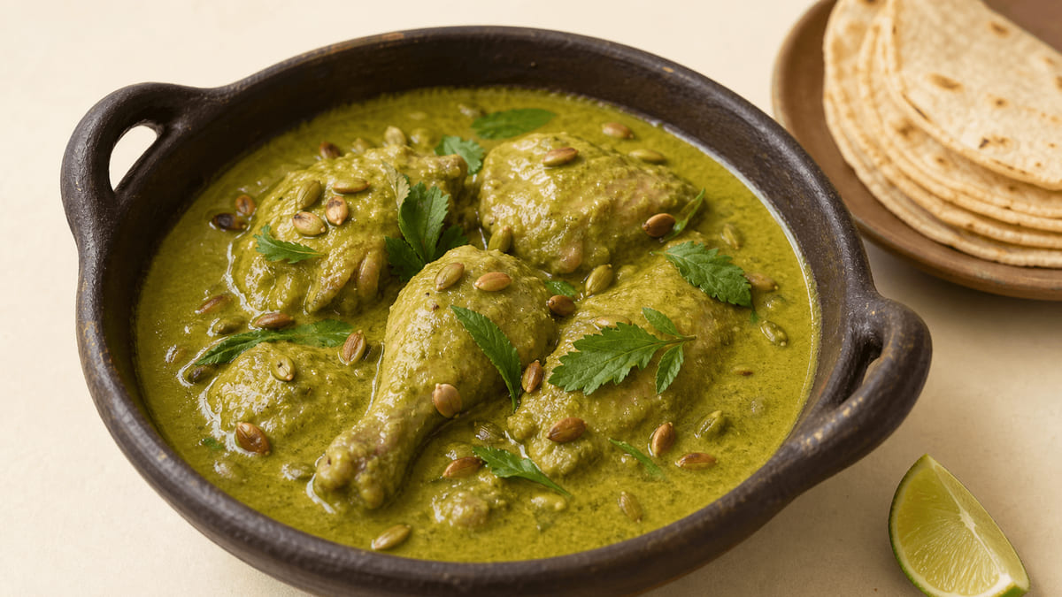 Pipián verde morelense con pollo, receta de Morelos