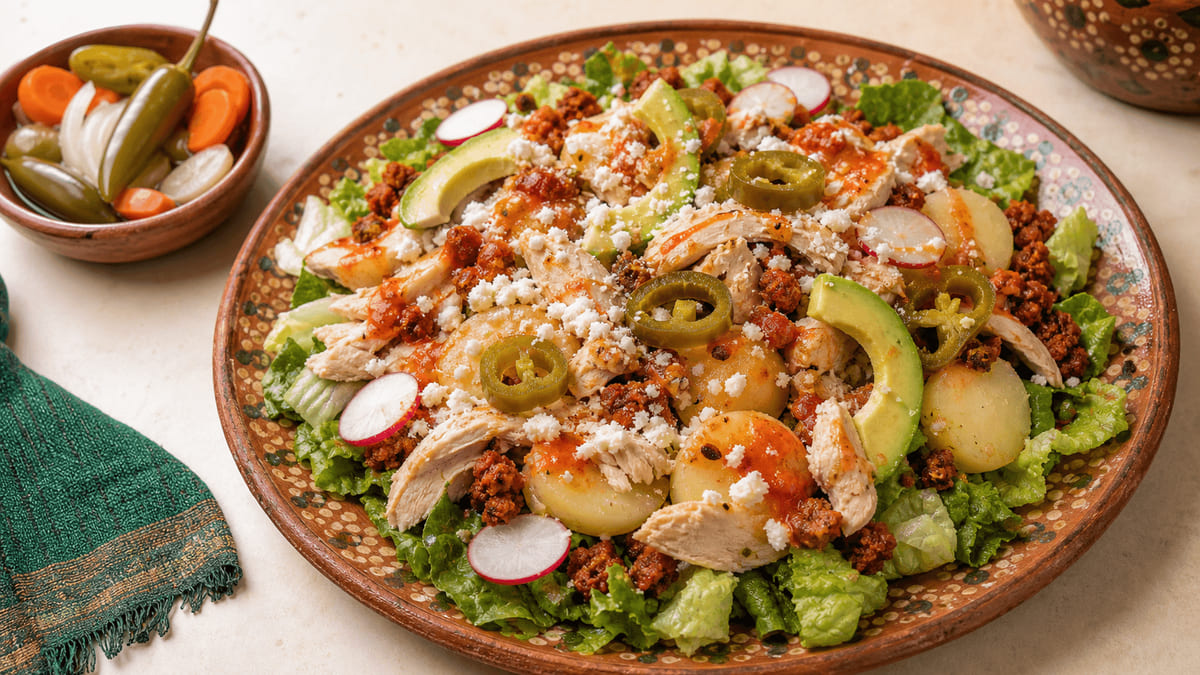 Pollo San Marcos (pollo estilo Jardín de San Marcos)