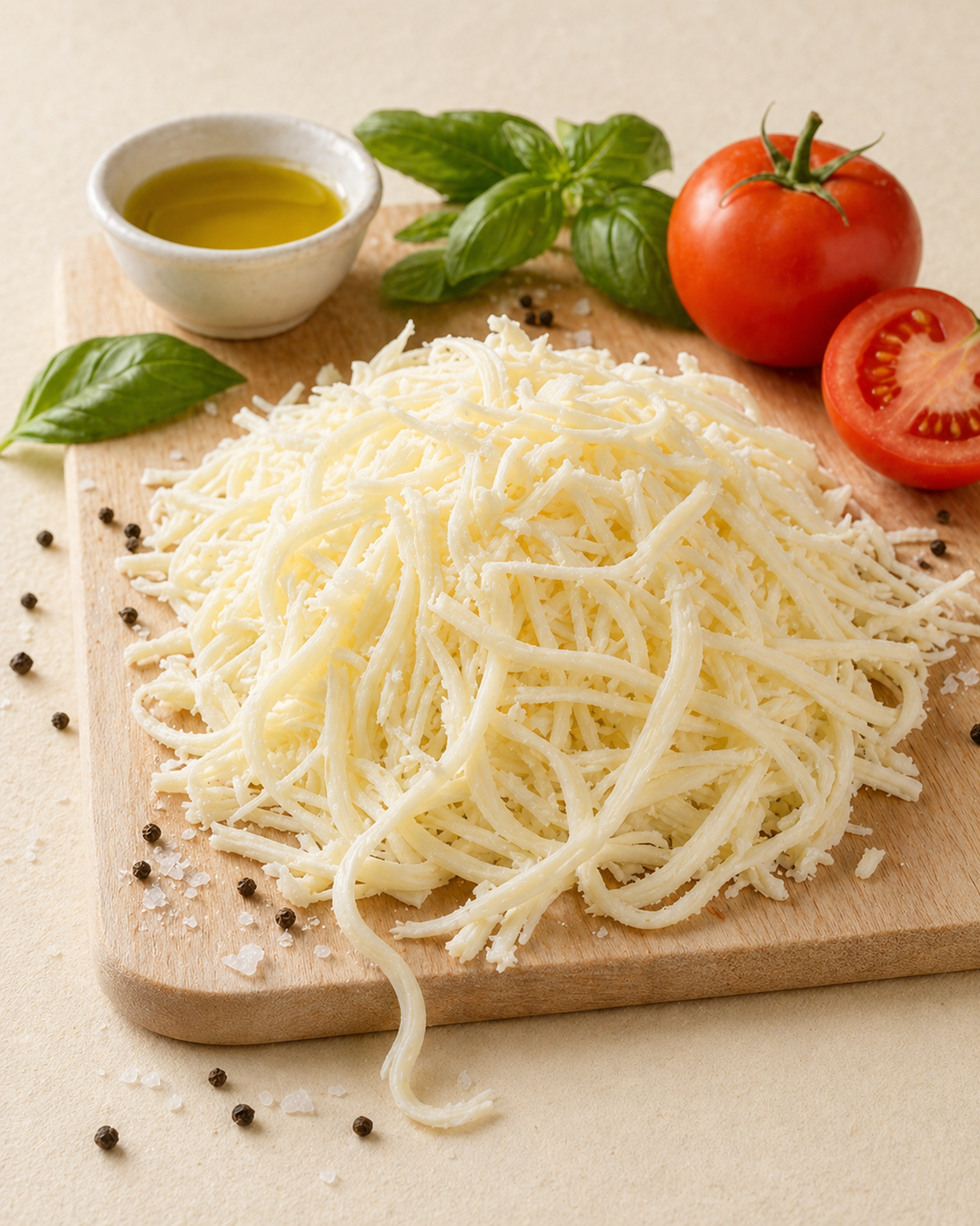 Queso Oaxaca deshebrado profesional