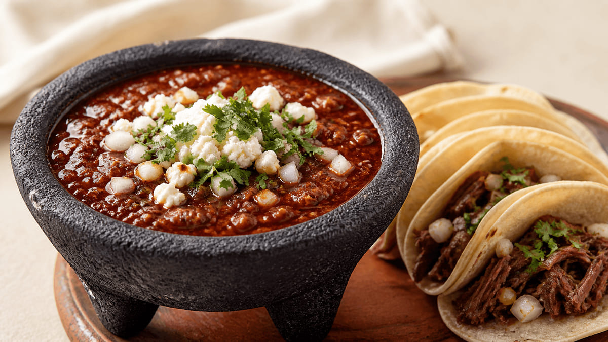 Salsa borracha para barbacoa, receta de Estado de México
