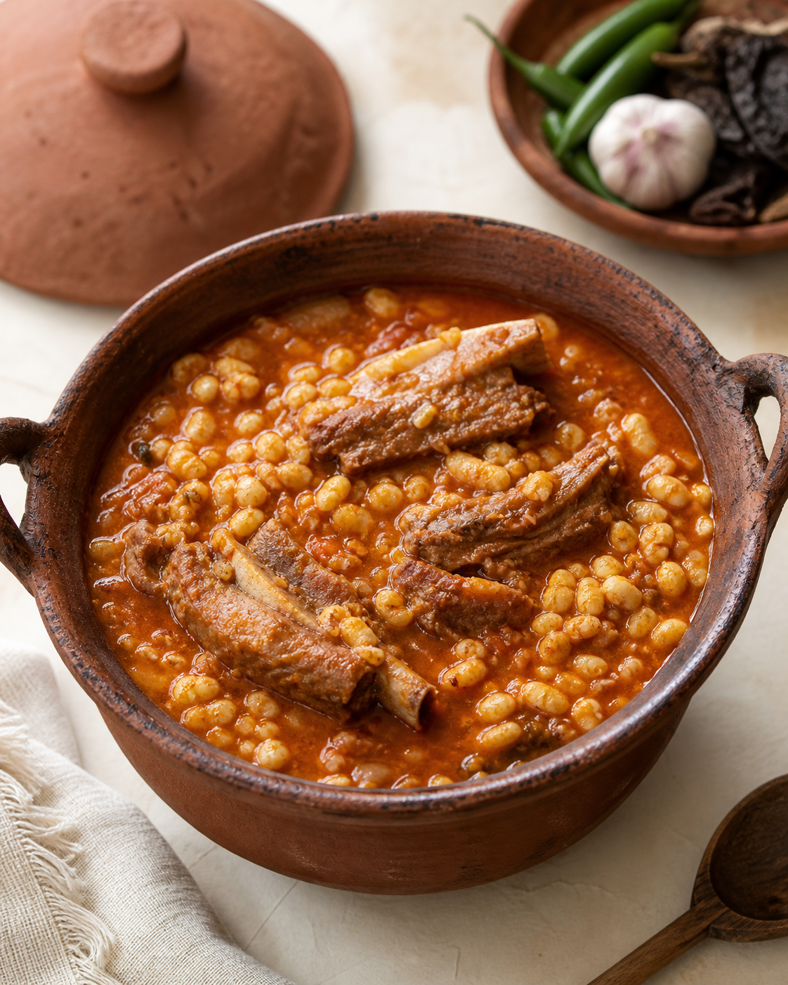 Segueza oaxaqueña de costilla y chile — Oaxaca