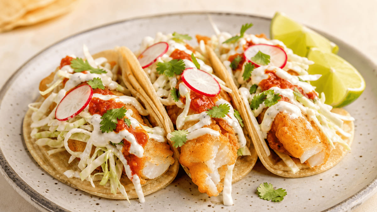 Tacos de pescado estilo Ensenada — Baja California