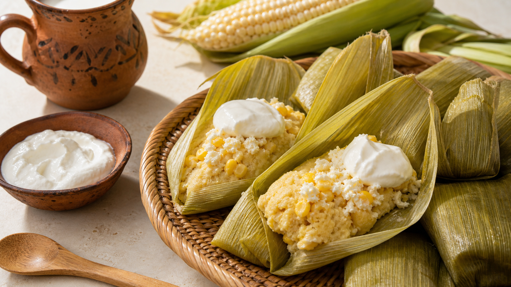 Tamales de elote sonorenses — Sonora