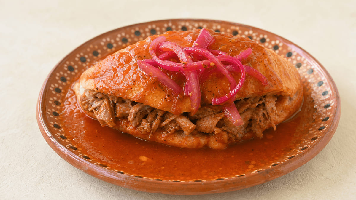 Torta ahogada de Guadalajara